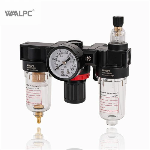 FRL-eenheid met manometer